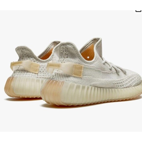 New Adidas Mens 5 Womens 7 Yeezy Boost 350 V2 GY3438 Light-Light Sneakers Shoes - Picture 2 of 8